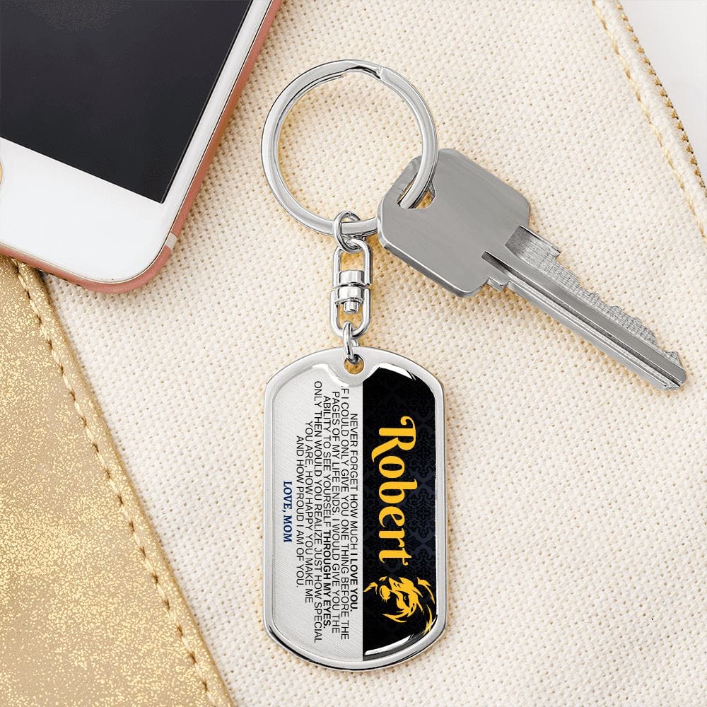 Grandson | Son | Nephew | How Proud I Am Of You | Personalized Keychain - SS283