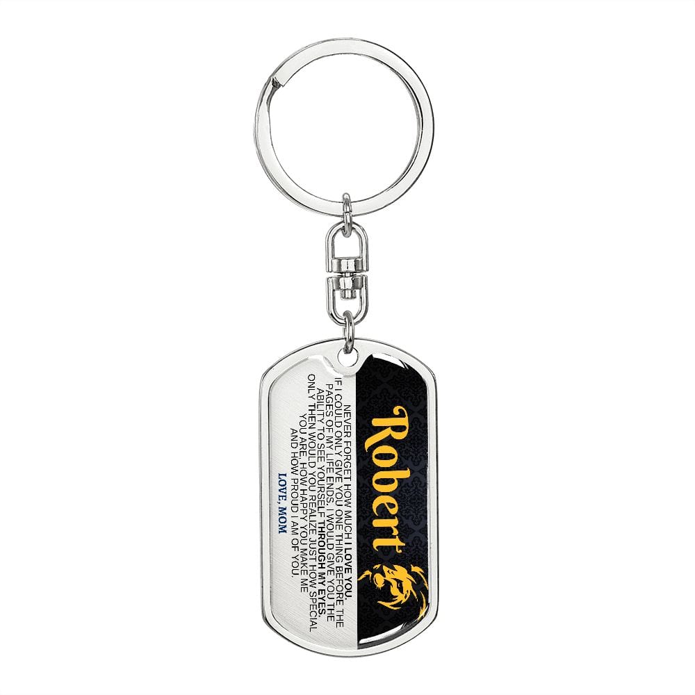 Grandson | Son | Nephew | How Proud I Am Of You | Personalized Keychain - SS283