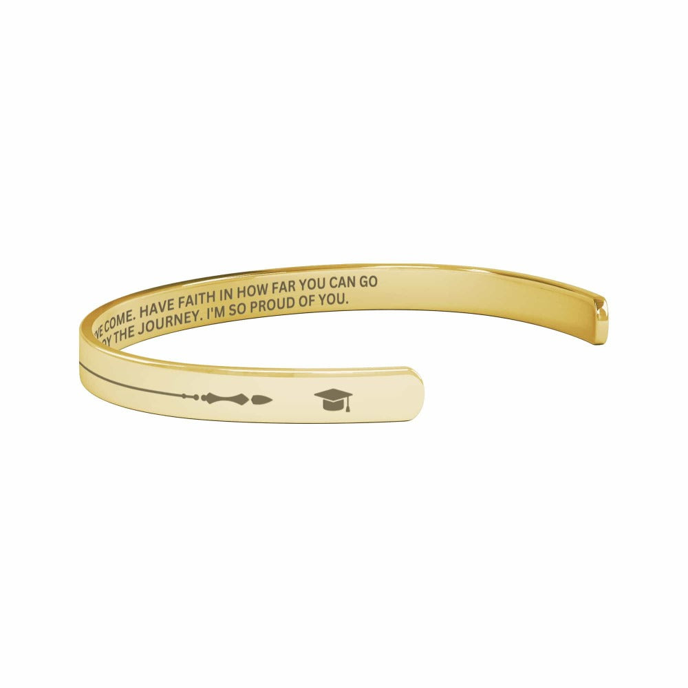 Perfect Graduation Gift Cuff Bracelet - SS496