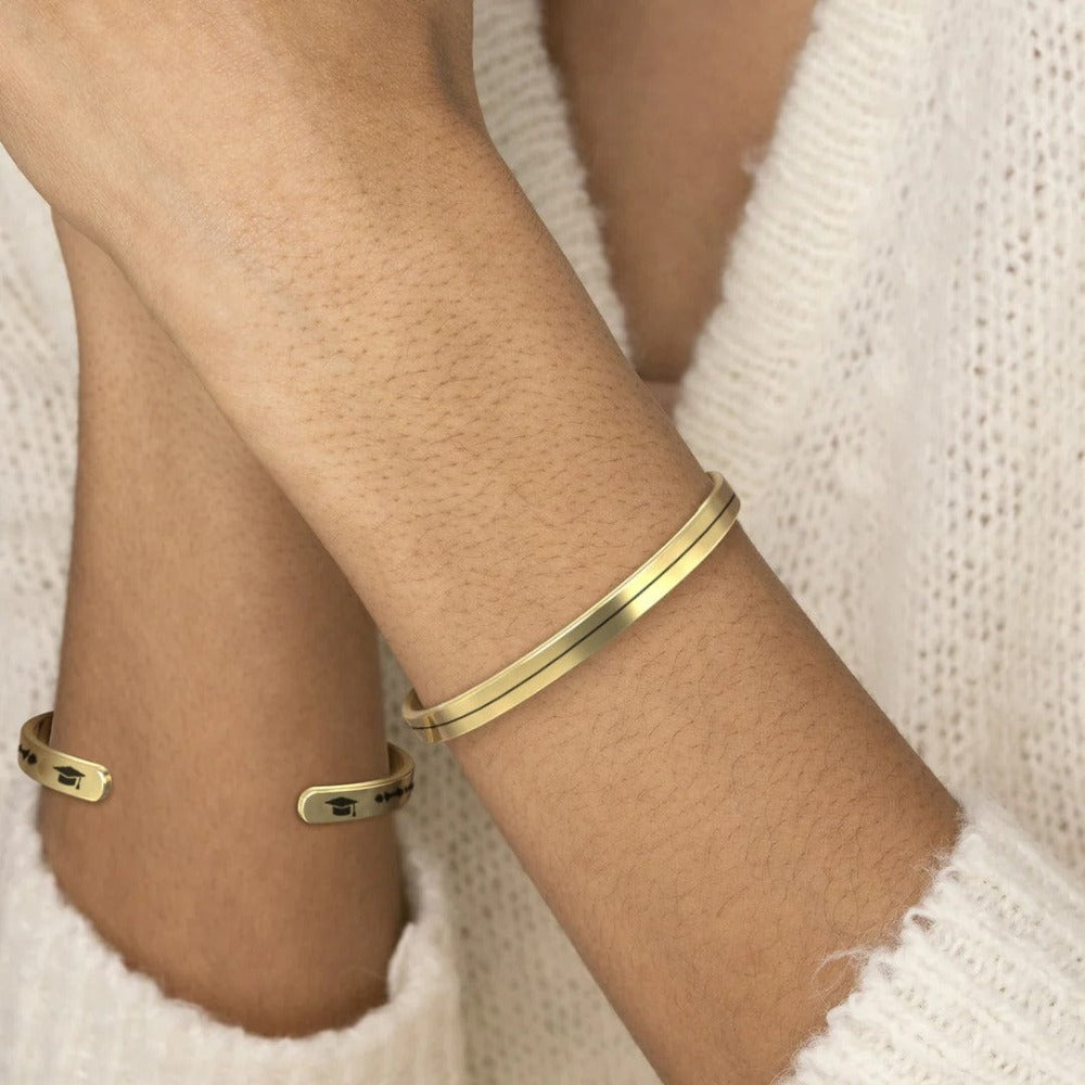 Perfect Graduation Gift Cuff Bracelet - SS496