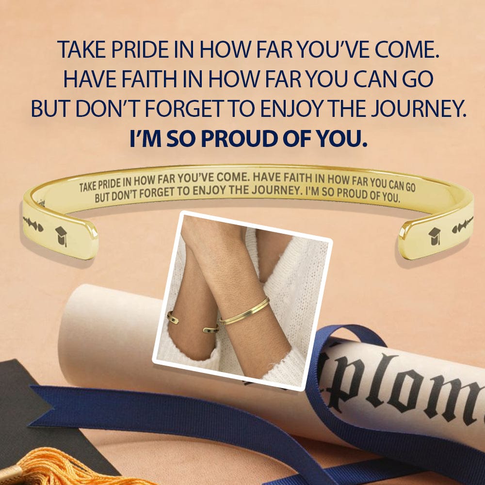 Perfect Graduation Gift Cuff Bracelet - SS496