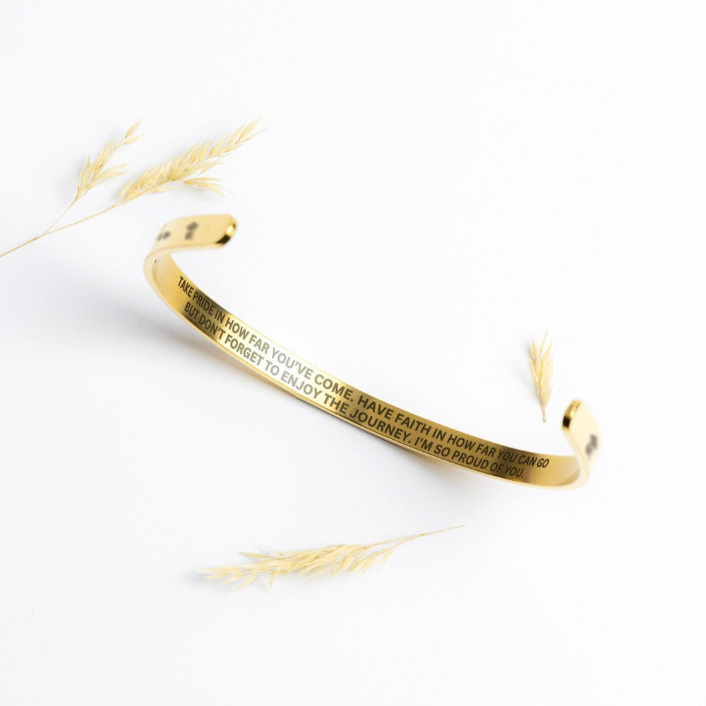 Perfect Graduation Gift Cuff Bracelet - SS496