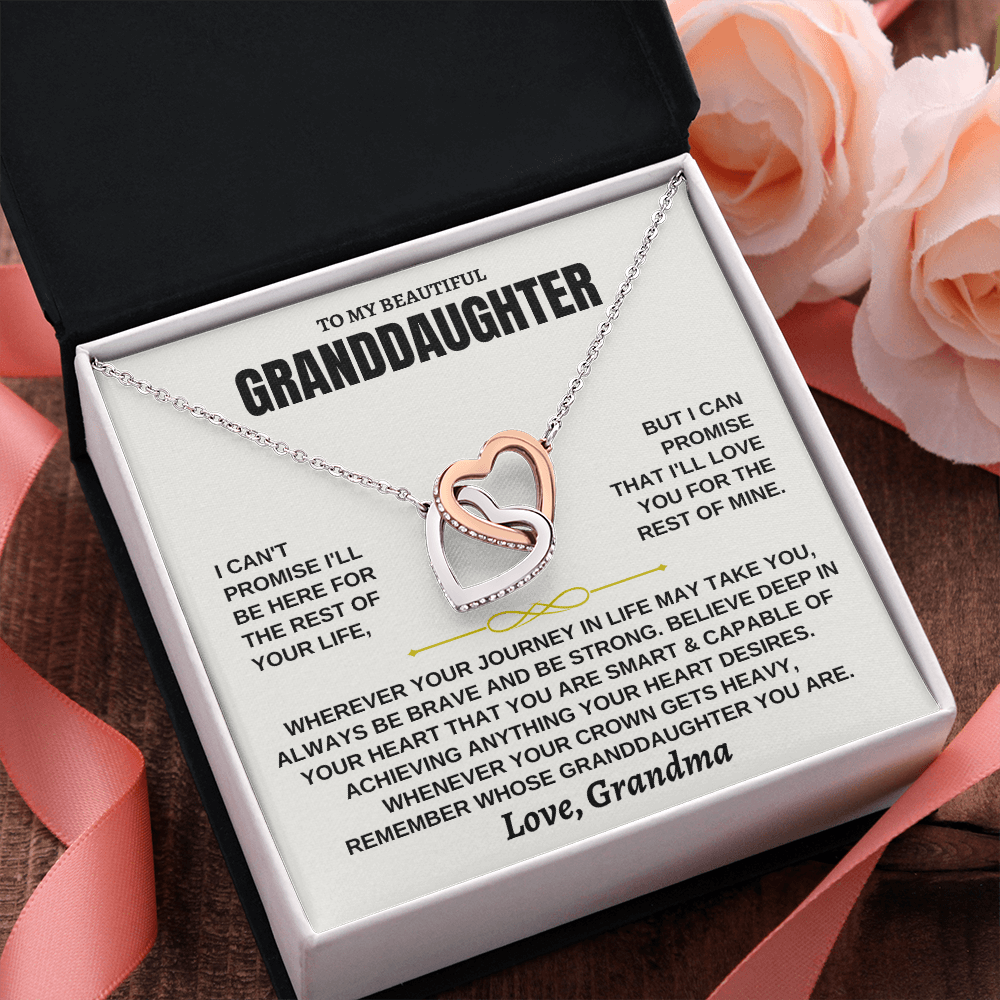 [ALMOST SOLD OUT] To My Granddaughter - Love Grandma - Beautiful Gift Set - SS117-GRNM