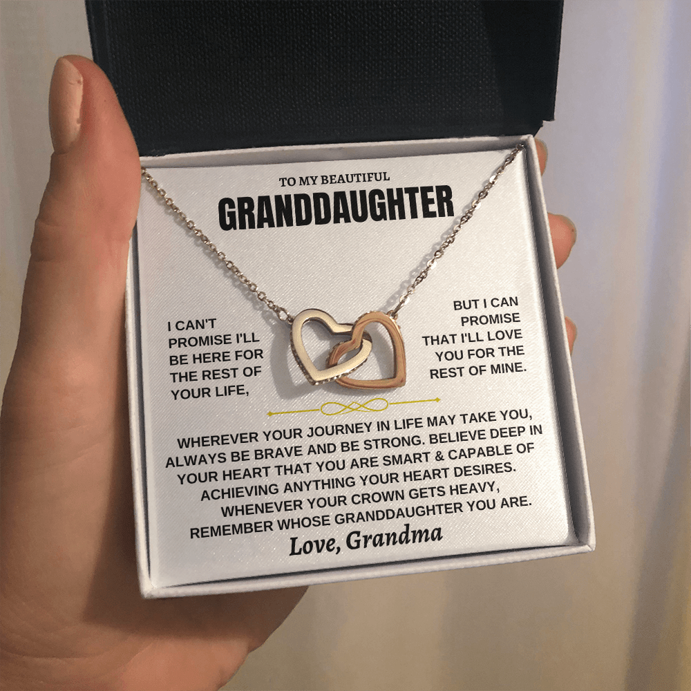 [ALMOST SOLD OUT] To My Granddaughter - Love Grandma - Beautiful Gift Set - SS117-GRNM
