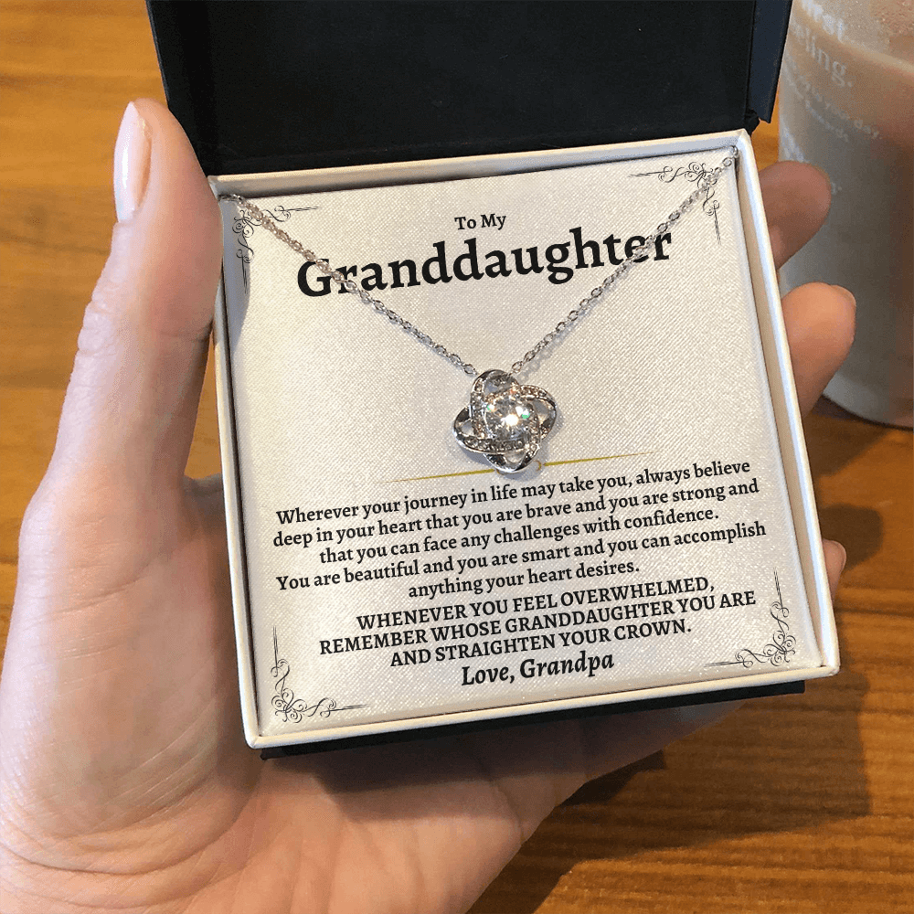 "Remember Whose Granddaughter You Are" Personalized Gift Set - SS94
