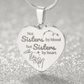 Soulsister | Bestie | BFF | Bestfriend | Engraved Premium Heart Necklace - BST02