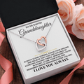 To My Badass Granddaughter - Interlocking Hearts Gift Set - SS240