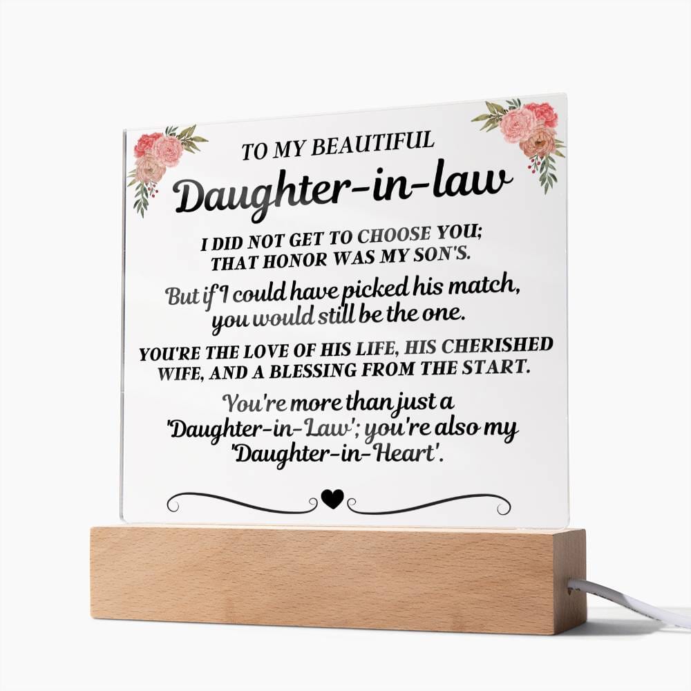Keepsake lamp lit in a dark room