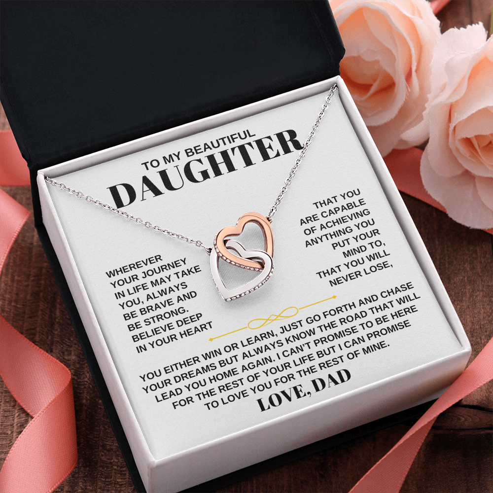 To My Beautiful Daughter - Love Dad - Beautiful Gift Set - SS200