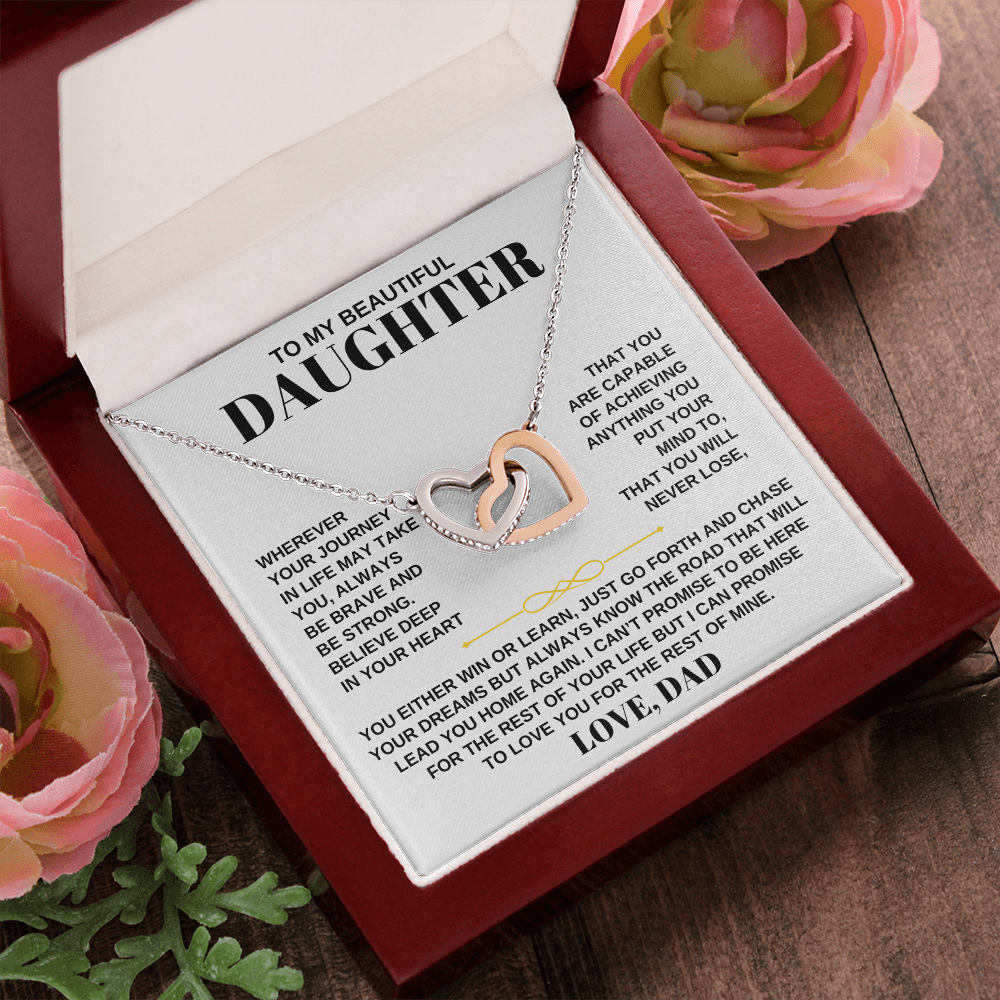 To My Beautiful Daughter - Love Dad - Beautiful Gift Set - SS200