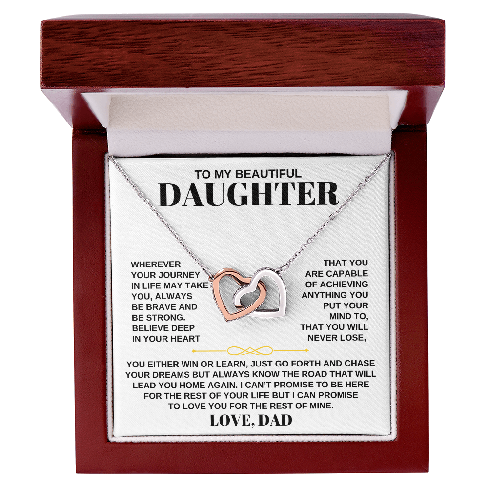 To My Beautiful Daughter - Love Dad - Beautiful Gift Set - SS200