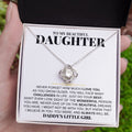 To My Beautiful Daughter - Love Knot Gift Set - From Dad - SS221