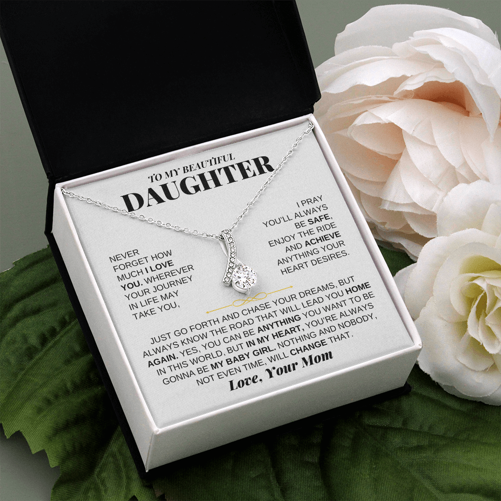 To My Beautiful Daughter - Love Knot Gift Set - From Mom - SS224