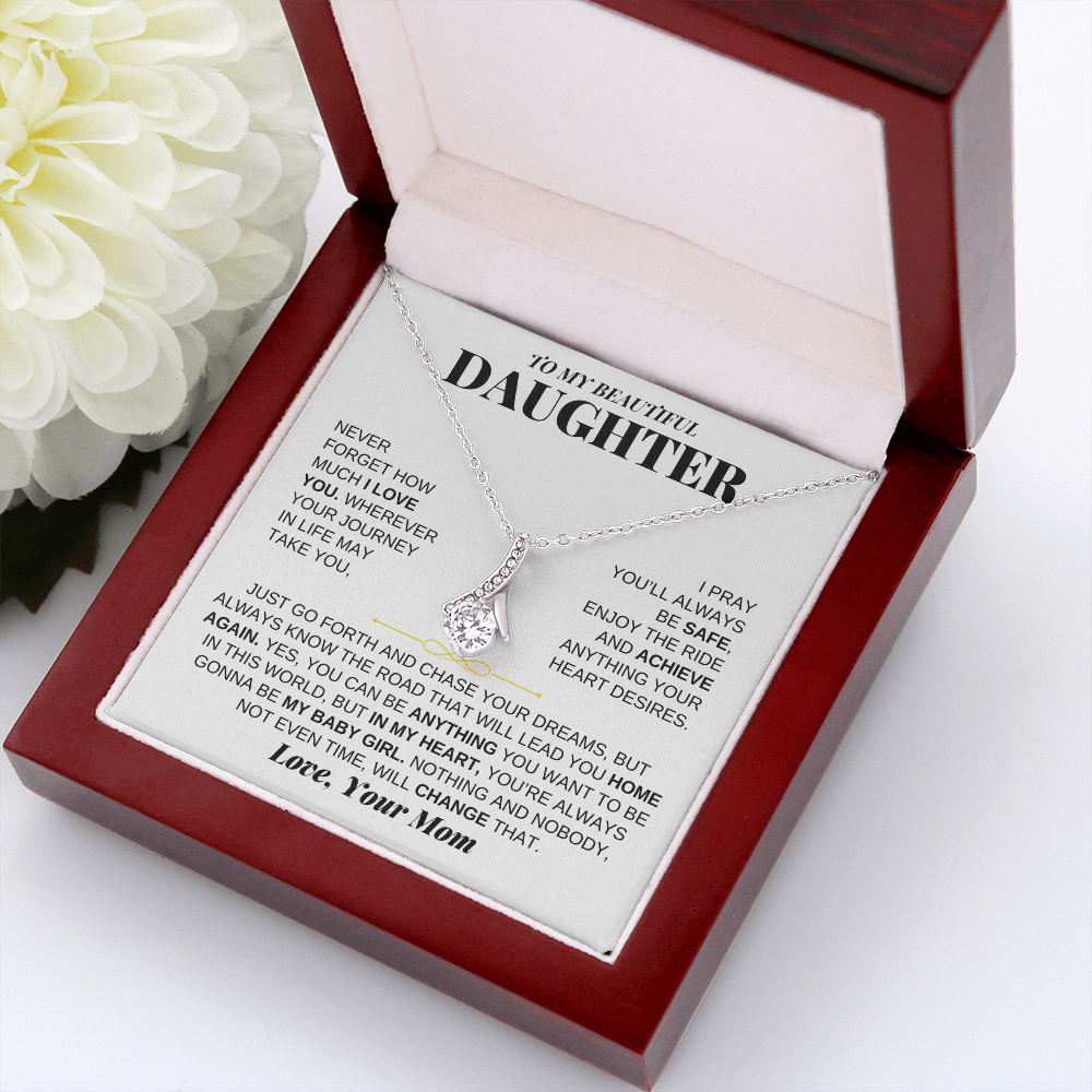 To My Beautiful Daughter - Love Knot Gift Set - From Mom - SS224