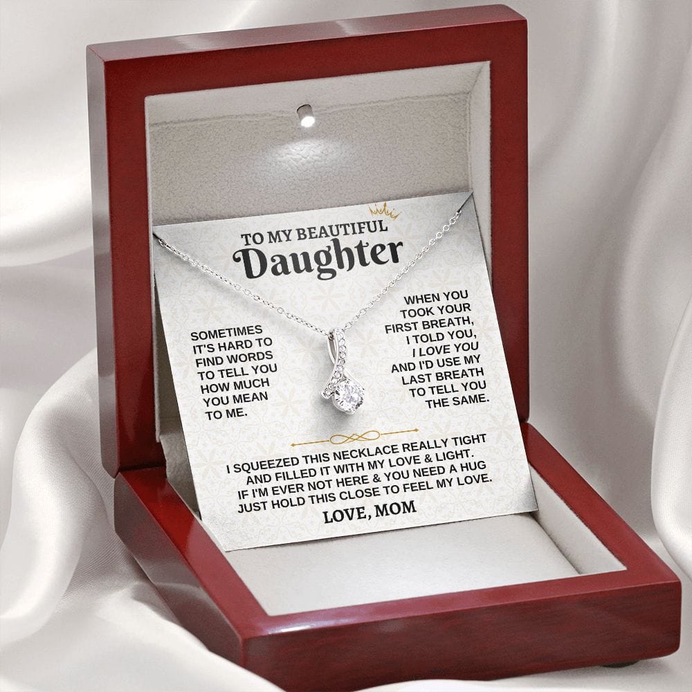 To My Beautiful Daughter - Love Mom - Beautiful Gift Set - SS274