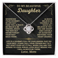 To My Beautiful Daughter - Love Mom - Beautiful Gift Set - SS538