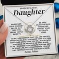 To My Beautiful Daughter - Love Mom - Love Knot Gift Set - SS320