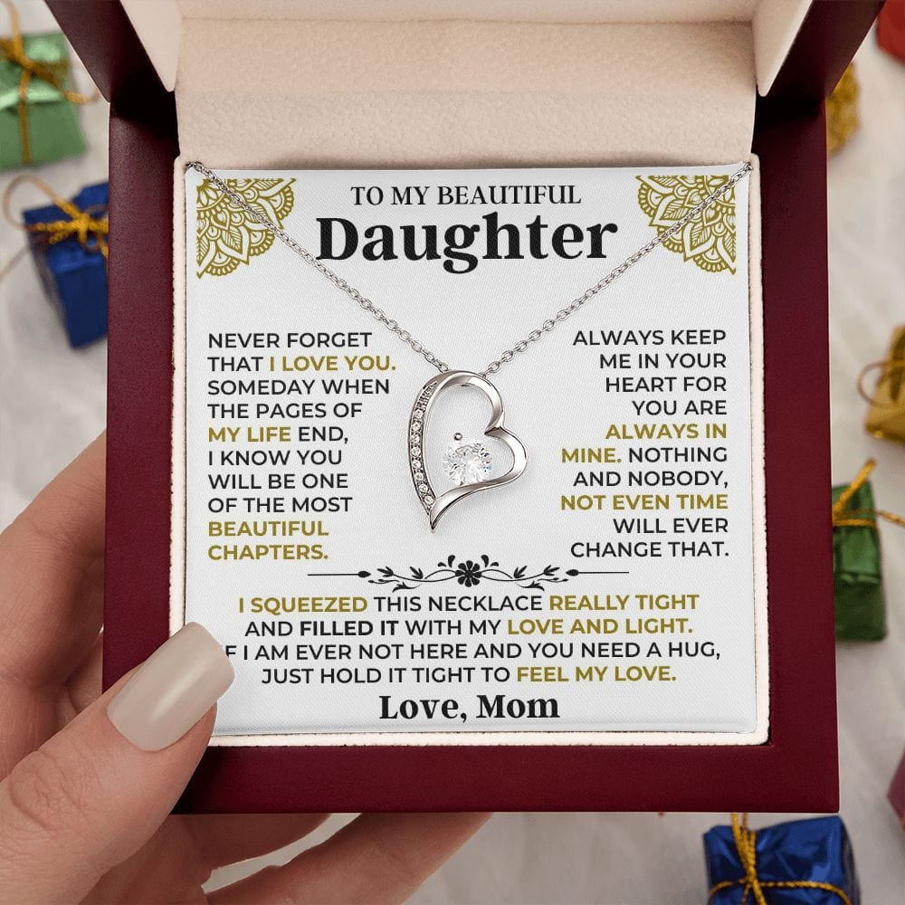 To My Beautiful Daughter - Mom - Forever Love Gift Set - SS514M