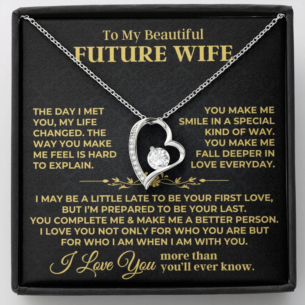 To My Beautiful Future Wife - Forever Love Gift Set - SS546