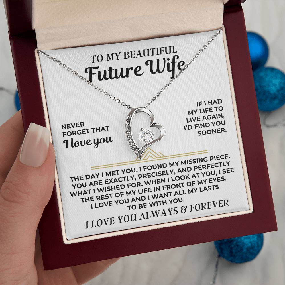 To My Beautiful Future Wife - Forever Love Gift Set - SS548