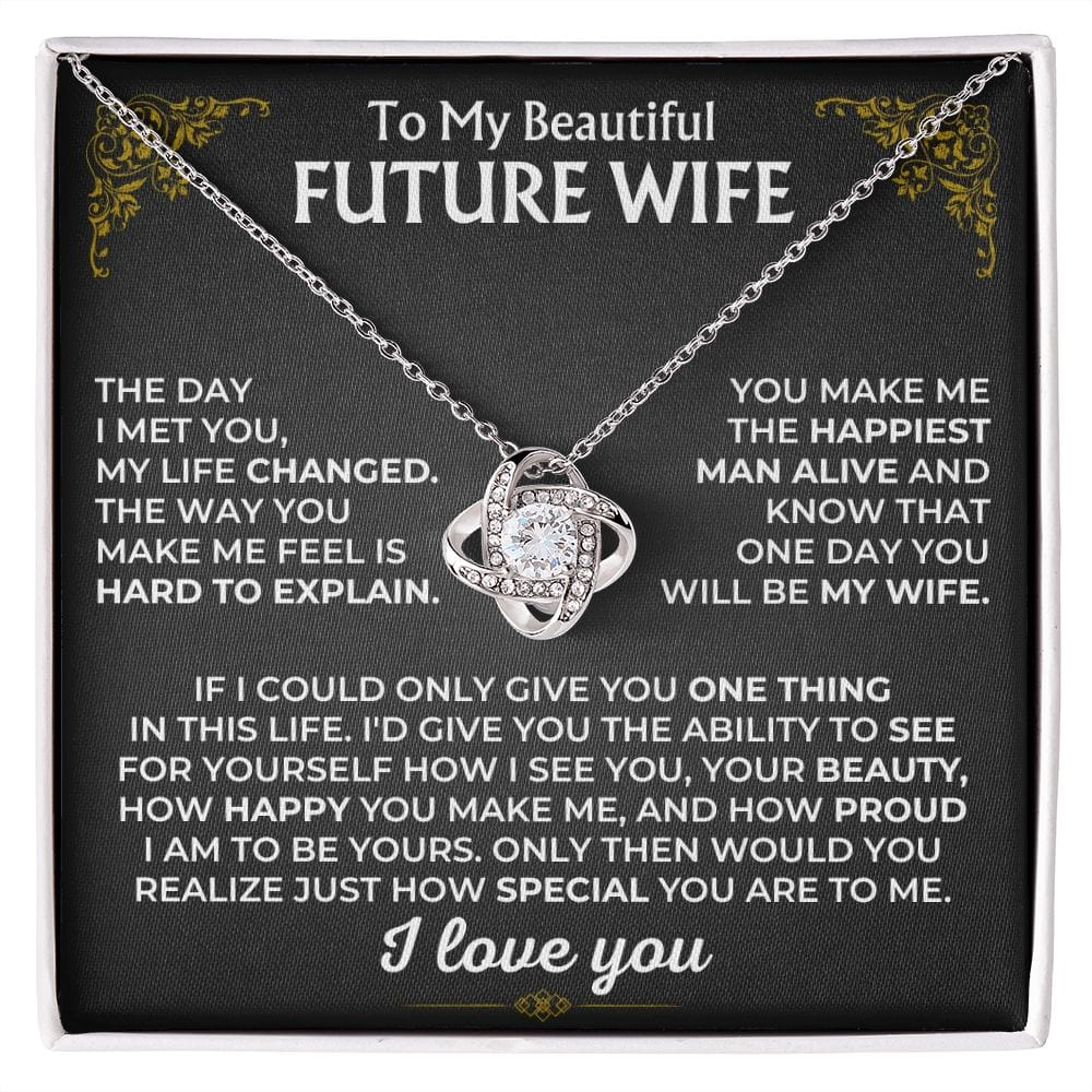 To My Beautiful Future Wife - Love Knot Gift Set - SS501