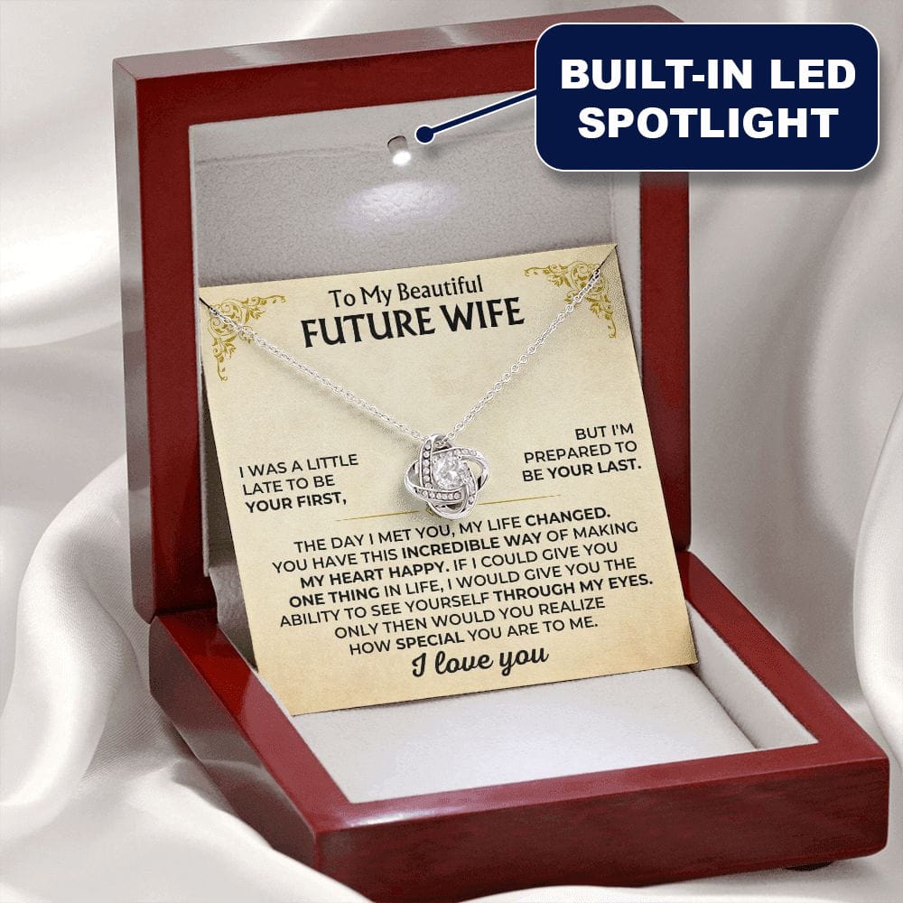 To My Beautiful Future Wife - Love Knot Gift Set - SS503