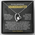 To My Beautiful Granddaughter - Being Your Grandmother - Gift Set - SS624v2