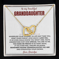 To My Beautiful Granddaughter - Forever Linked Hearts Gift Set - SS402