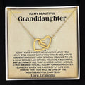 To My Beautiful Granddaughter - Forever Linked Hearts Gift Set - SS407