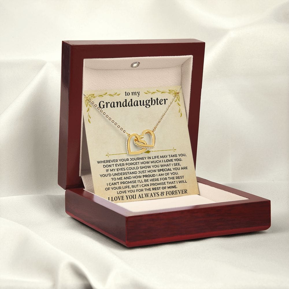 To My Beautiful Granddaughter - Forever Linked Hearts Gift Set - SS411