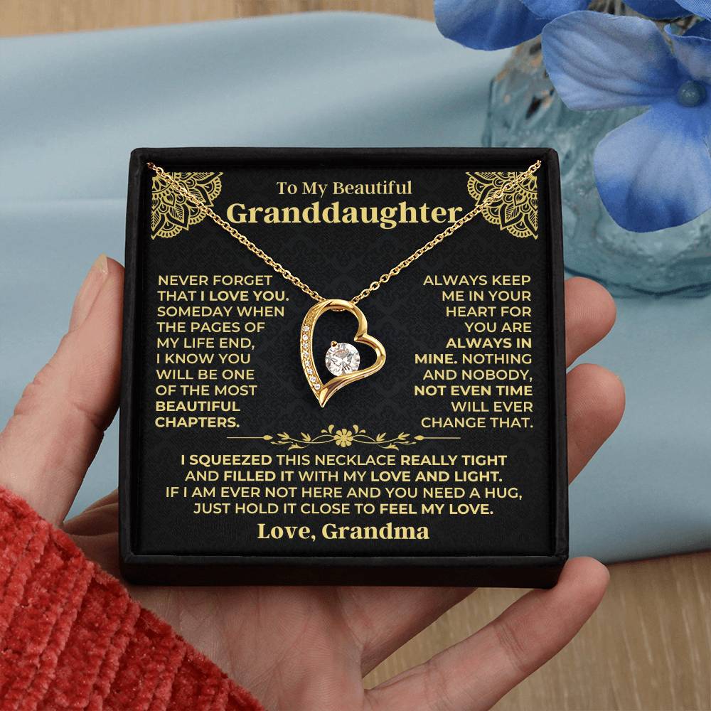 To My Beautiful Granddaughter - Forever Love Gift Set - SS514V2
