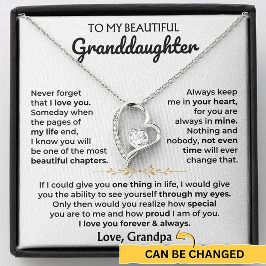 To My Beautiful Granddaughter - Forever Love Gift Set