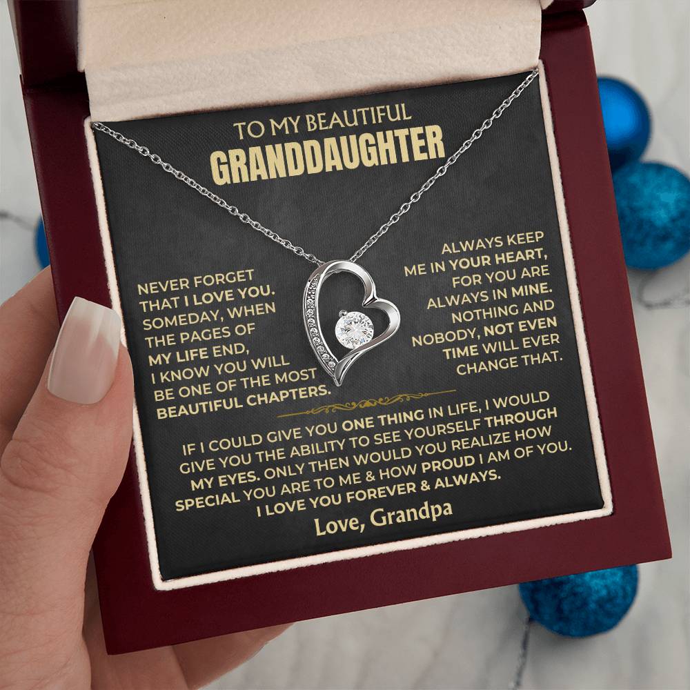 To My Beautiful Granddaughter - Forever Love Gift Set - SS596V2