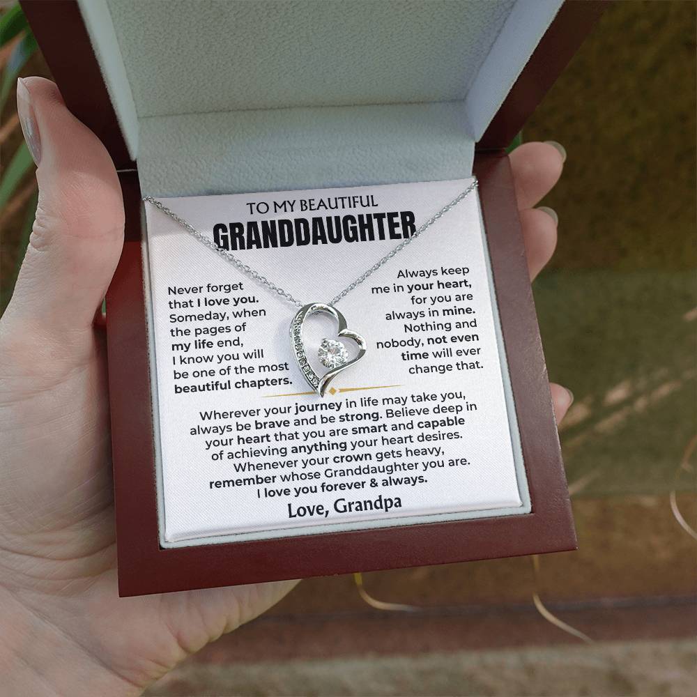 To My Beautiful Granddaughter - Forever Love Gift Set - SS601