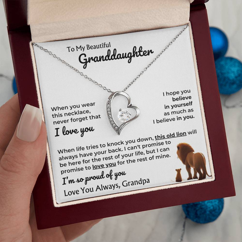 To My Beautiful Granddaughter - Forever Love Gift Set - SS606