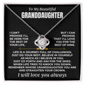 To My Beautiful Granddaughter - Love Knot Gift Set - SS474