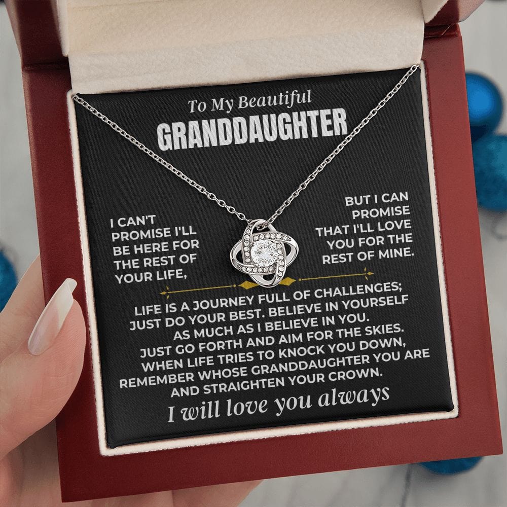 To My Beautiful Granddaughter - Love Knot Gift Set - SS474