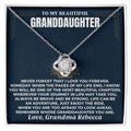 To My Beautiful Granddaughter - Love Knot Gift Set - SS477V3