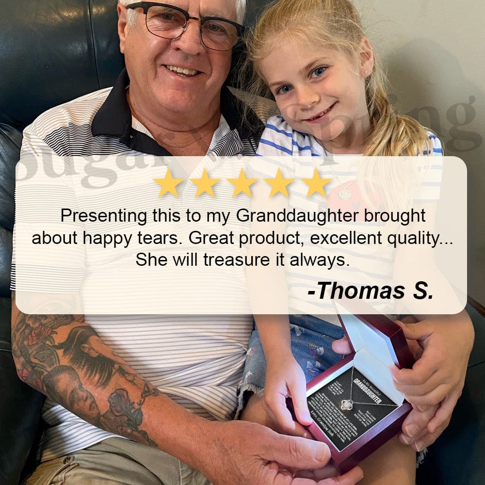 To My Beautiful Granddaughter - Love Grandpa - Gift Set - SS512