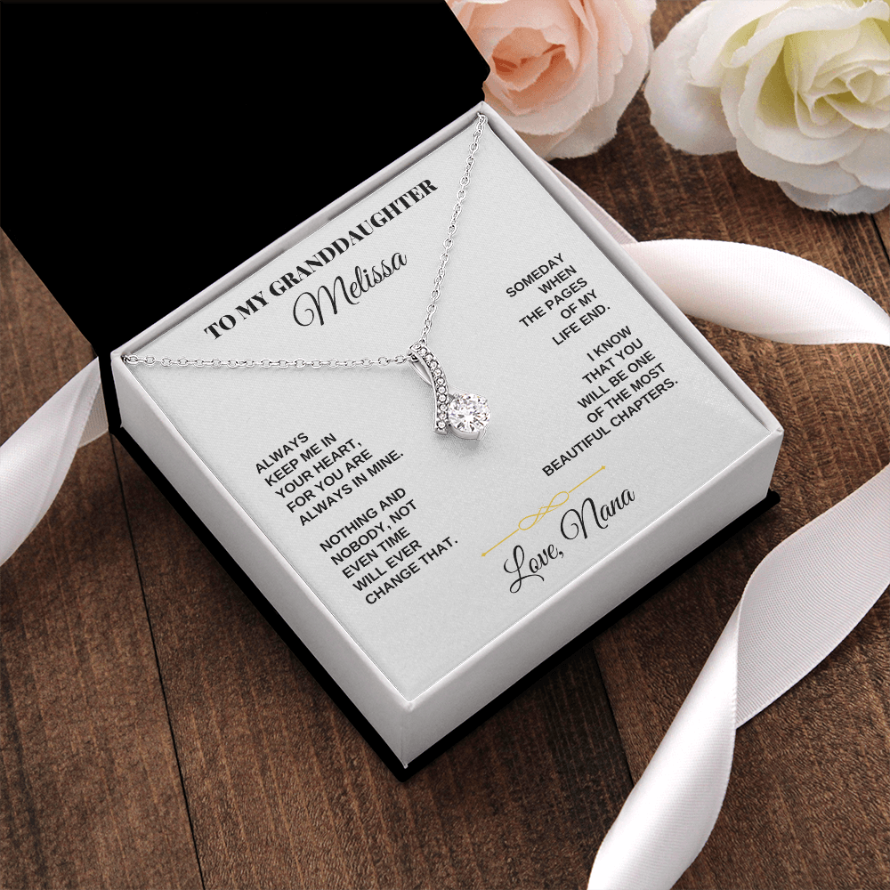 To My Beautiful Granddaughter - Personalized Gift Set - SS252