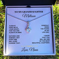 To My Beautiful Granddaughter - Personalized Gift Set - SS252