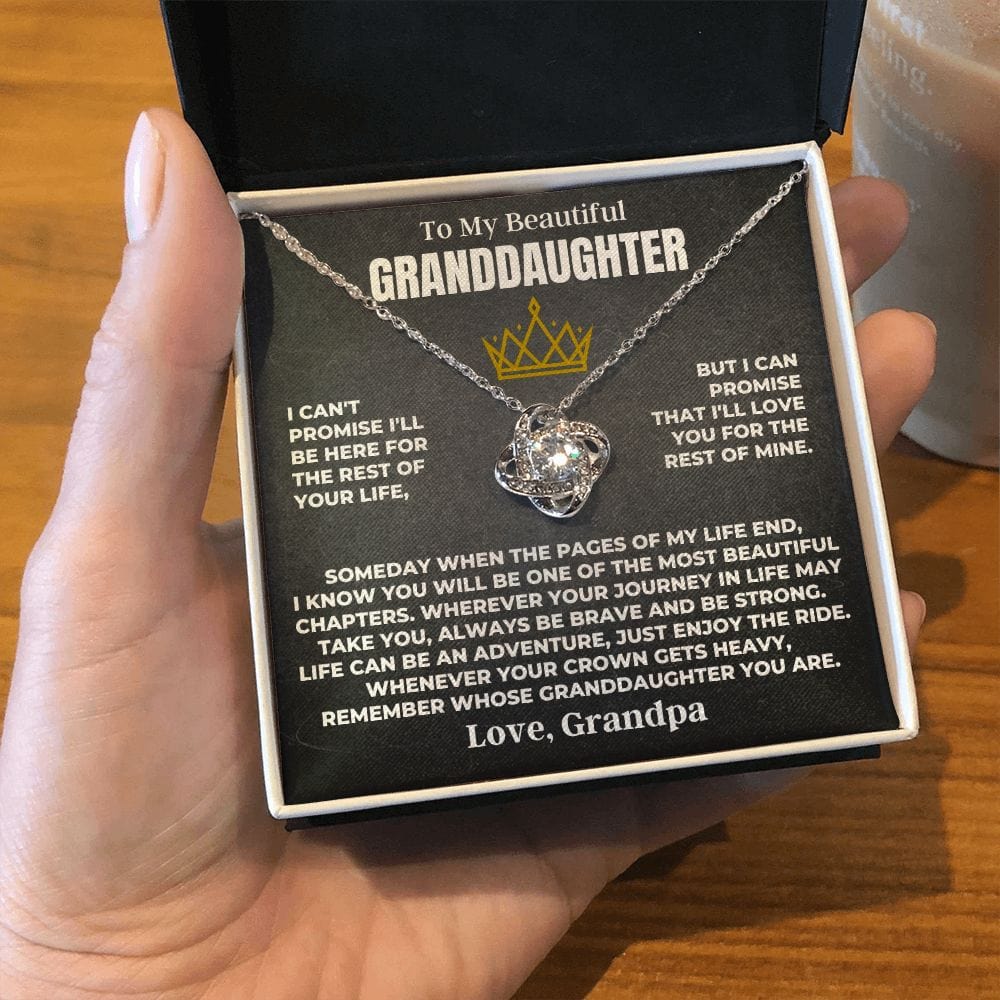 To My Beautiful Granddaughter - Personalized Sign-Off Gift Set - SS512