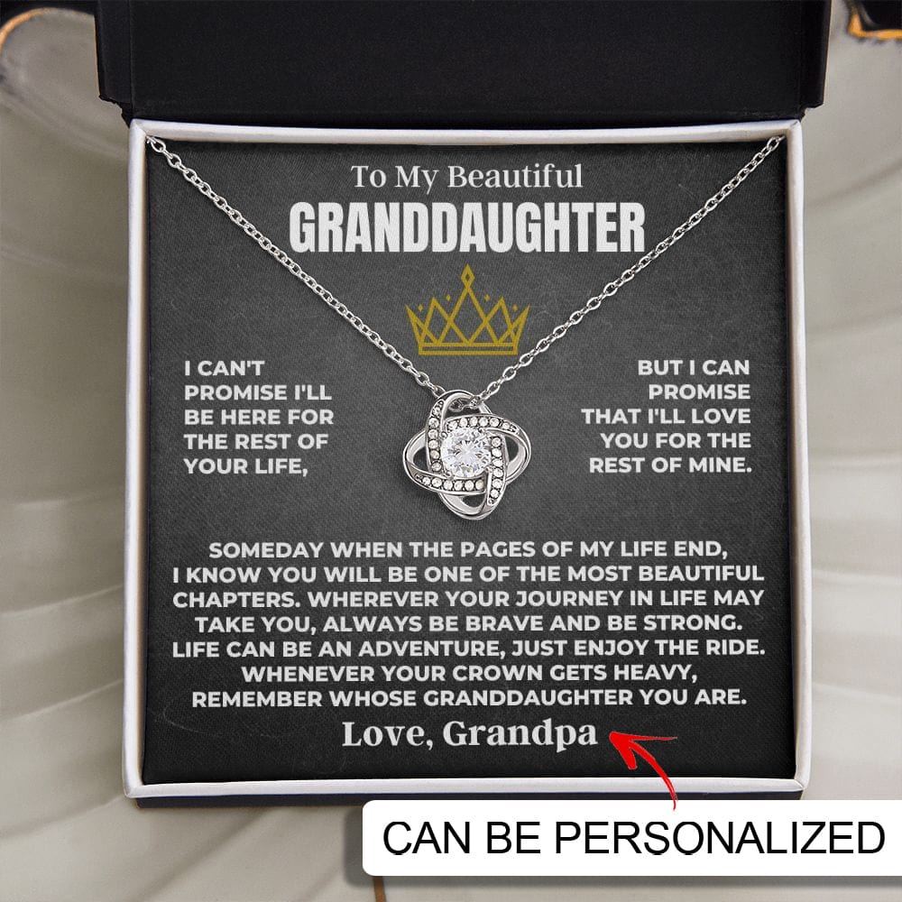 To My Beautiful Granddaughter - Personalized Sign-Off Gift Set - SS512