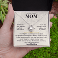 Mother's Day necklace gift set with keepsake message card