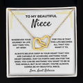 To My Beautiful Niece - Personalized Gift Set - SS383
