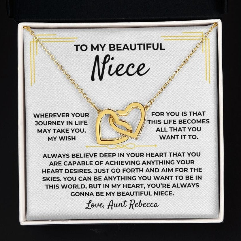 To My Beautiful Niece - Personalized Gift Set - SS383