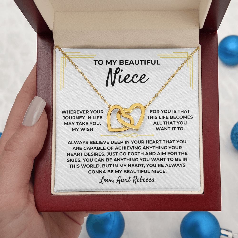 To My Beautiful Niece - Personalized Gift Set - SS383