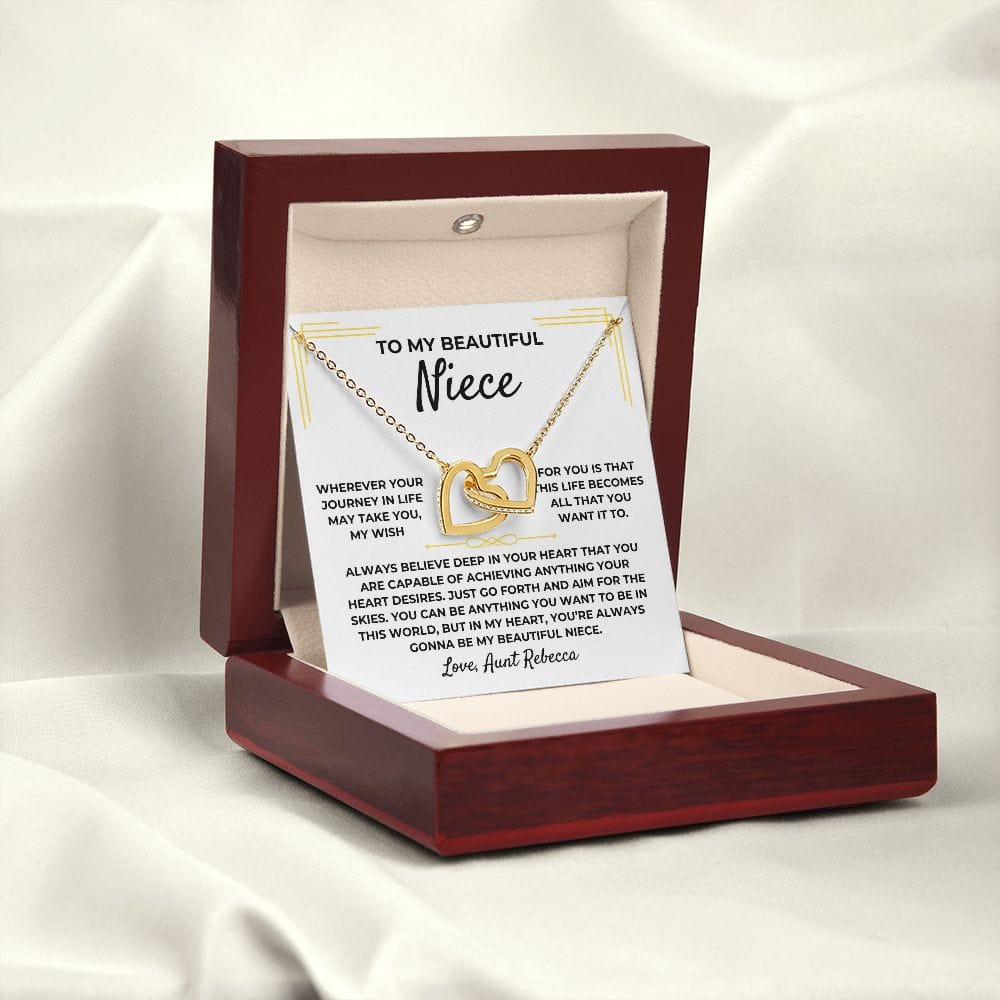 To My Beautiful Niece - Personalized Gift Set - SS383