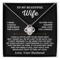 To My Beautiful Wife - Love Knot Gift Set - SS468