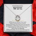To My Beautiful Wife - Love Knot Gift Set - SS93